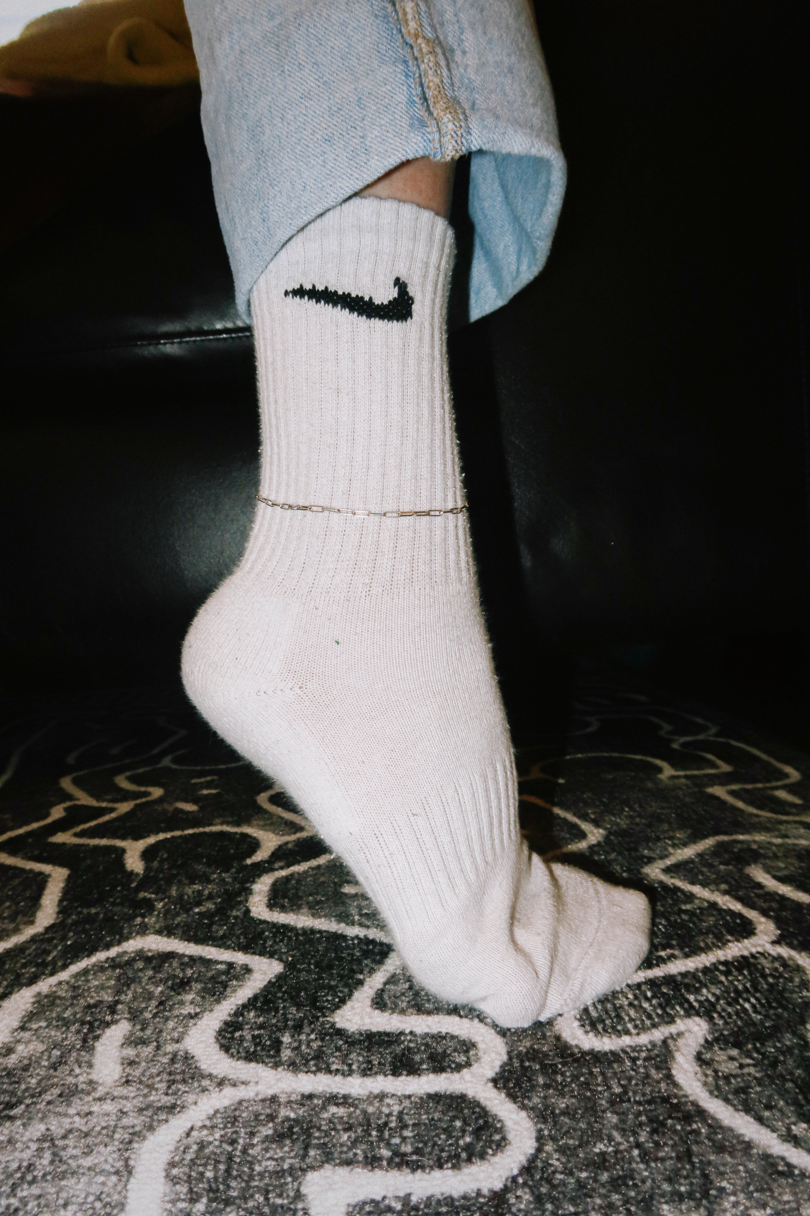 Paperclip Chain Anklet