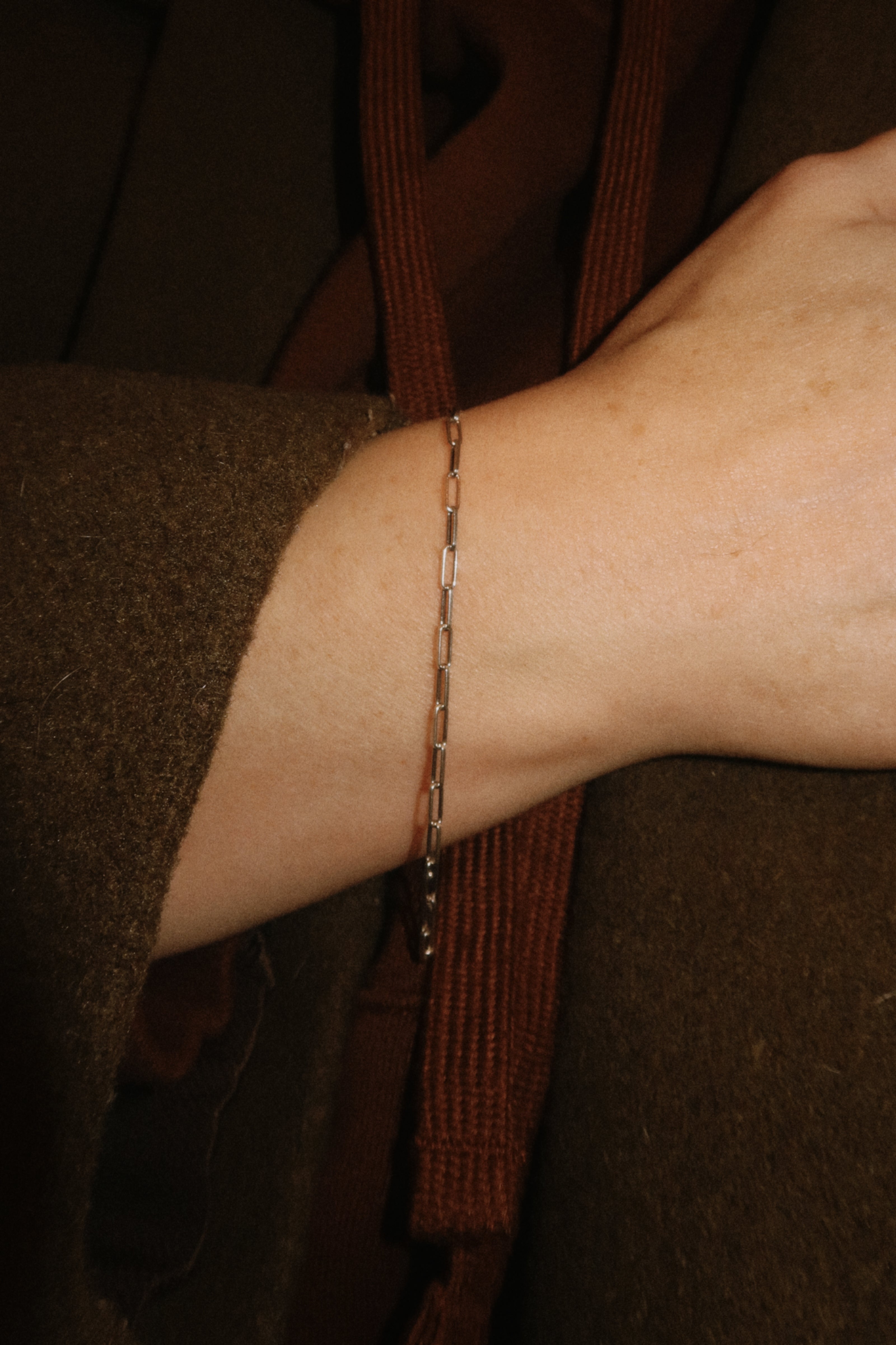 Paperclip Chain Bracelet