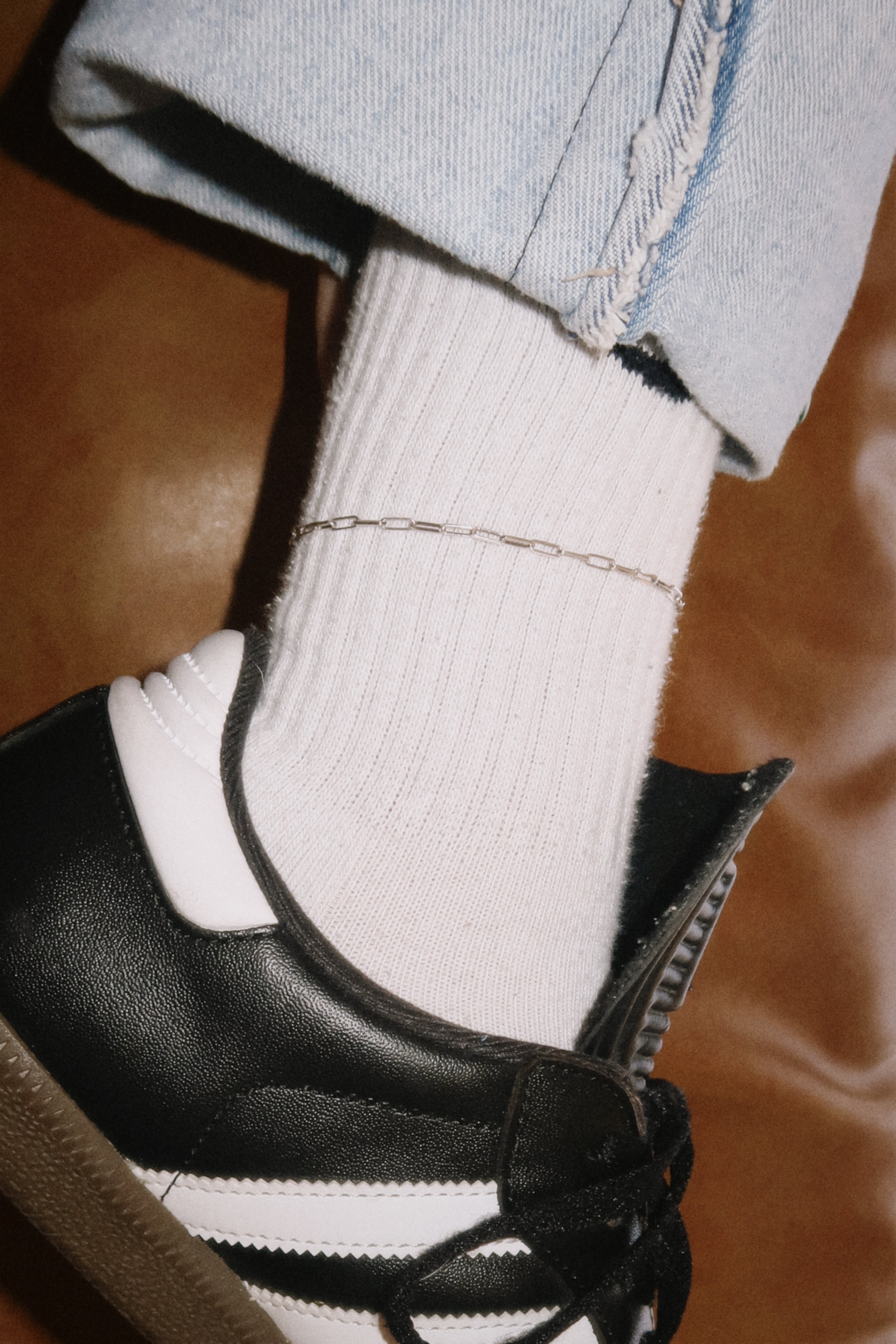 Paperclip Chain Anklet