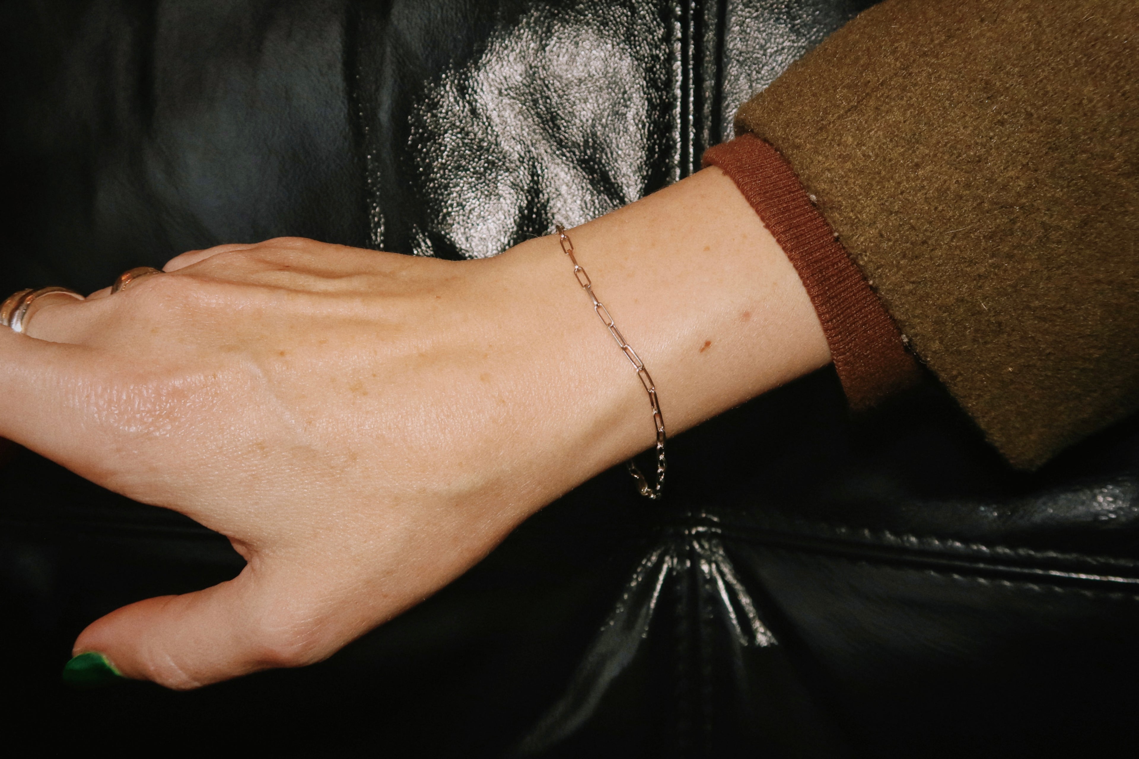 Paperclip Chain Bracelet